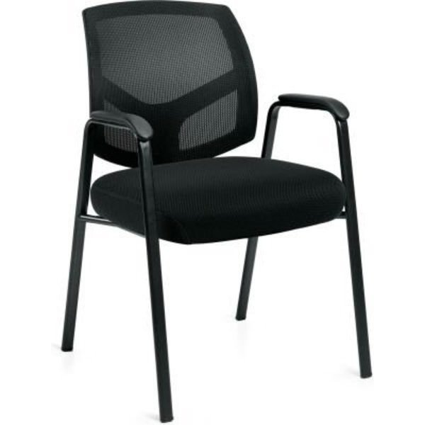 Gec Offices To Go„¢ Mesh Back Guest Chair, Black OTG11512B